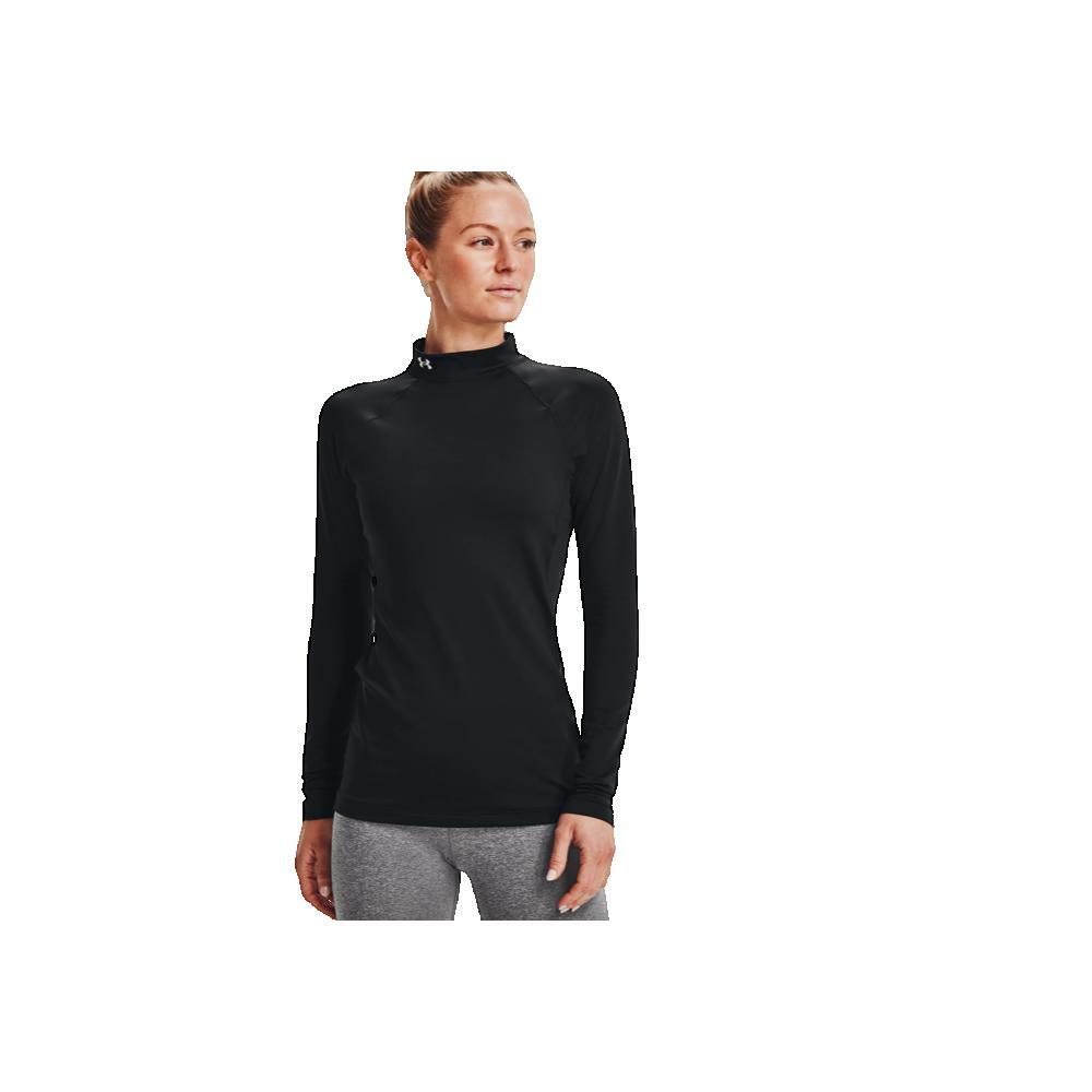 T-shirt Vrouw Under Armour Coldgear Zwart 2/6