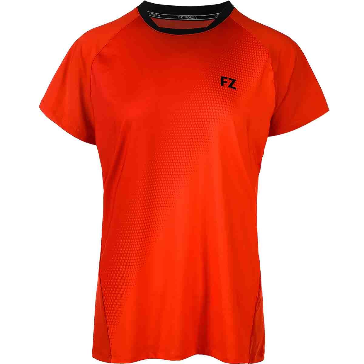 Fz Forza - T-shirt De Badminton Femme Manna Tee - T-shirt Manches Courtes - Rouge - 48 Xl - Decathlon
