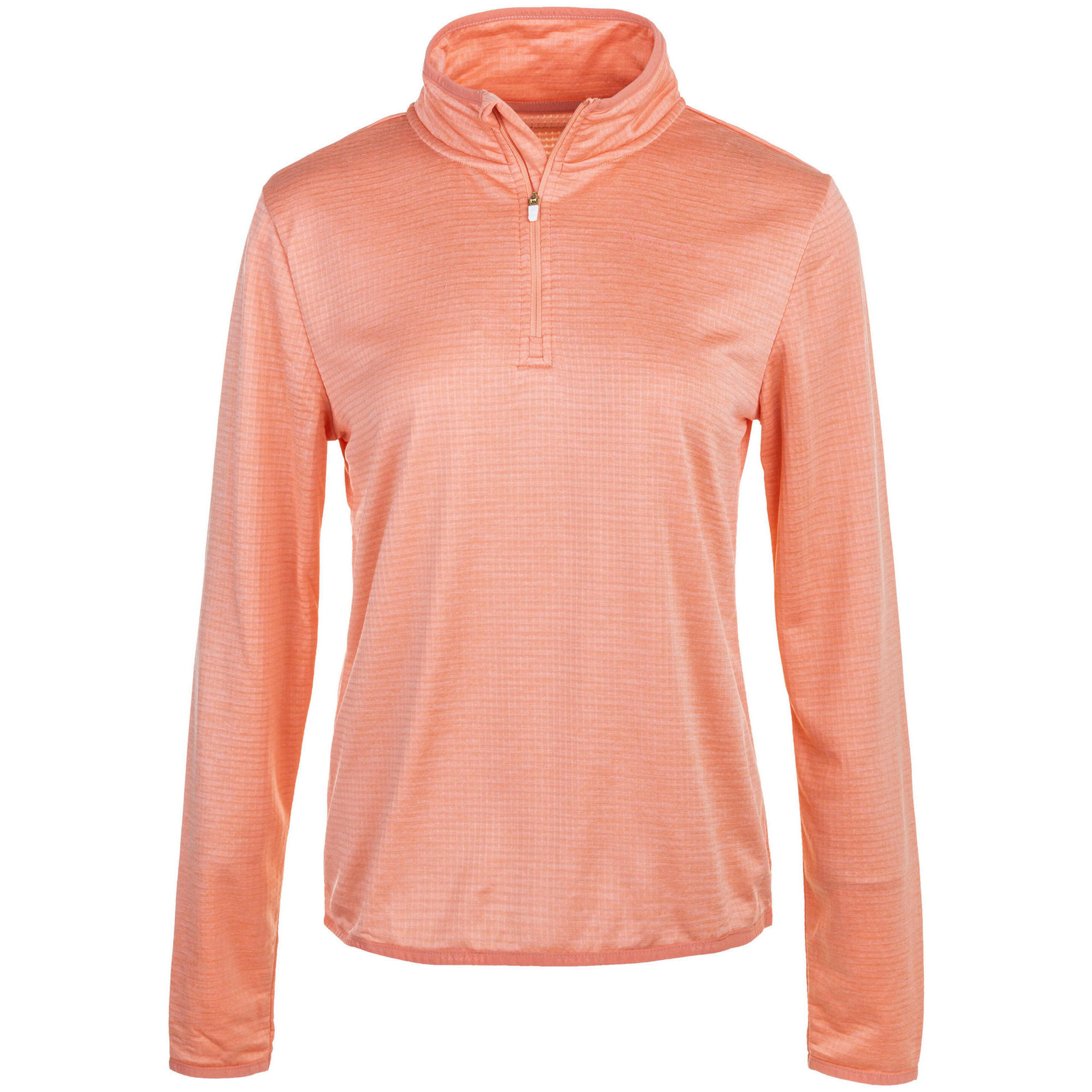 Endurance - Couche Intermédiaire Vironic - T-shirt Manches Longues - Orange|rose - 38 S - Decathlon