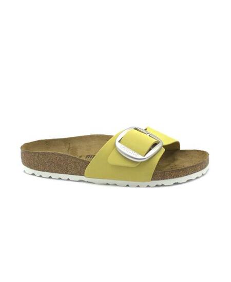 Ciabatta Donna MADRID BIG BUCKLE Giallo