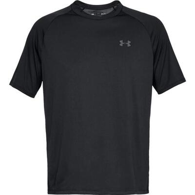 Under armour tech 2.0 heren t-shirt korte mouw zwart