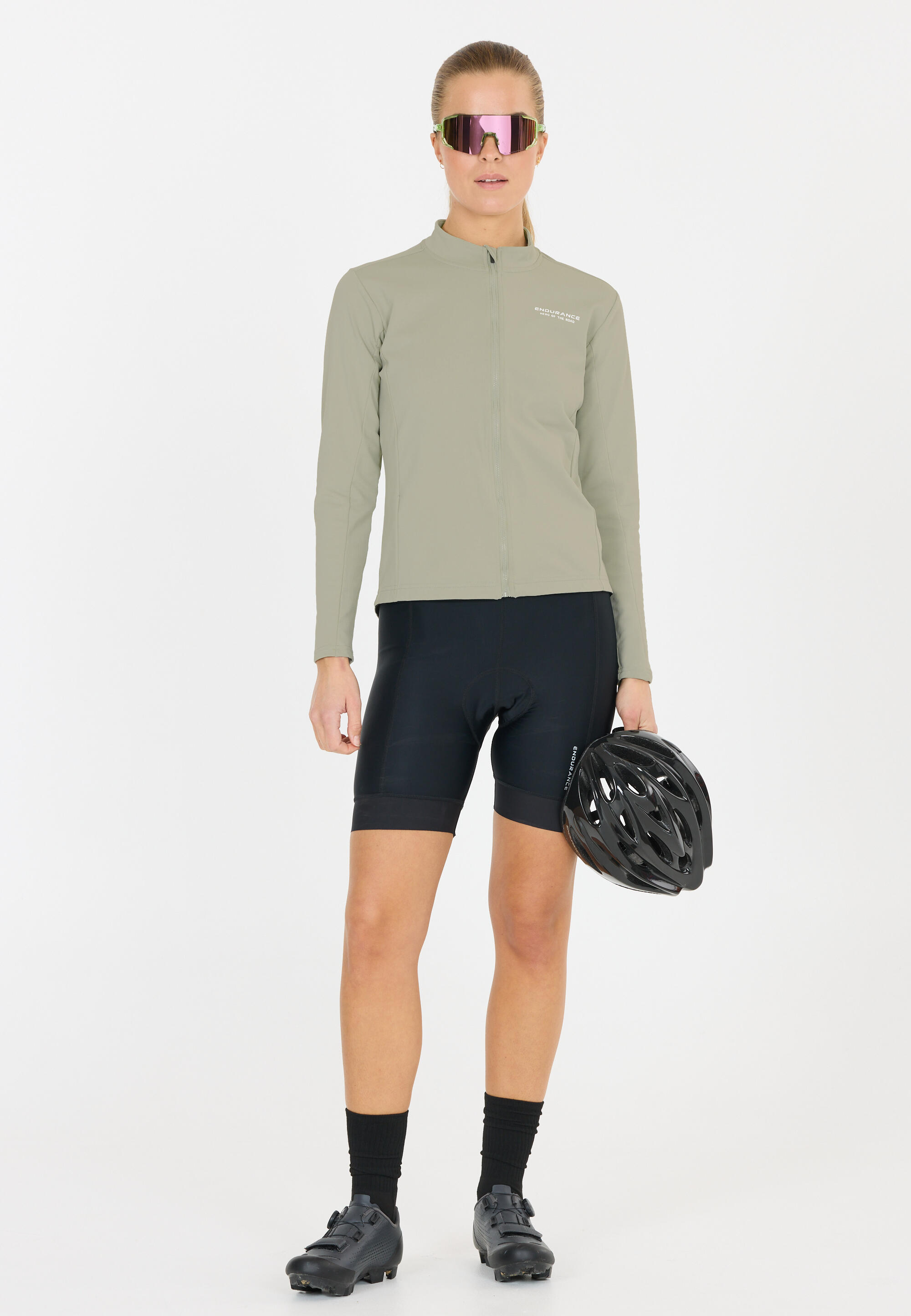 Camisola de manga comprida feminina Endurance Megah 3/15