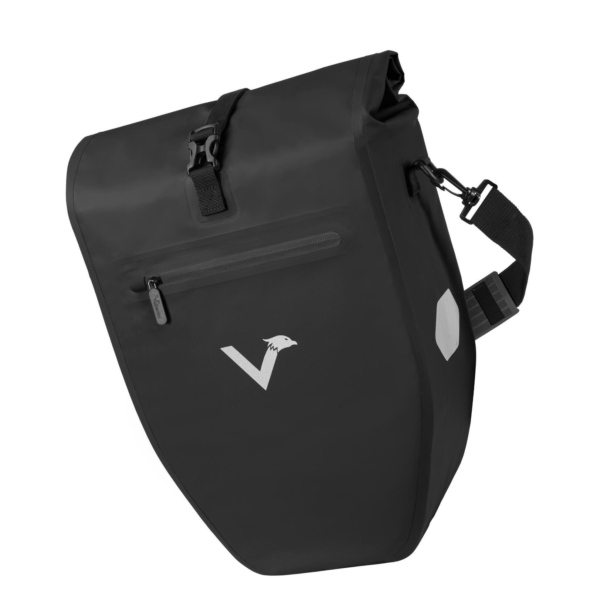 ValkBasic - alforje impermeável preto