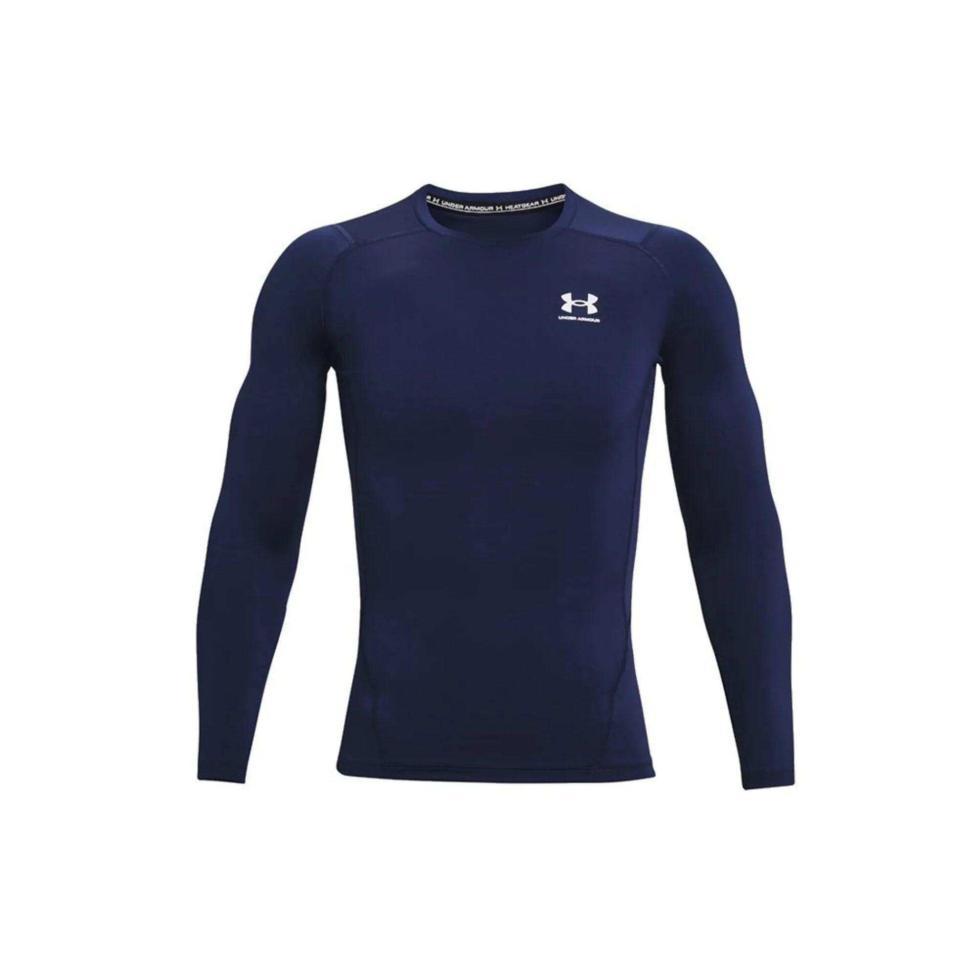 Tricou barbati Under Armour Hg Armour Comp Ls, Negru