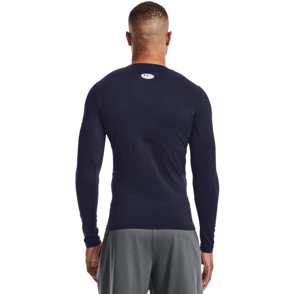Maglietta Under Armour Hg Armour Comp Ls, Nero, Uomini 3/6