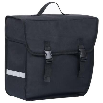 Sac à Vélo Vidaxl Étanche pour Porte-Bagages - 21L Noir