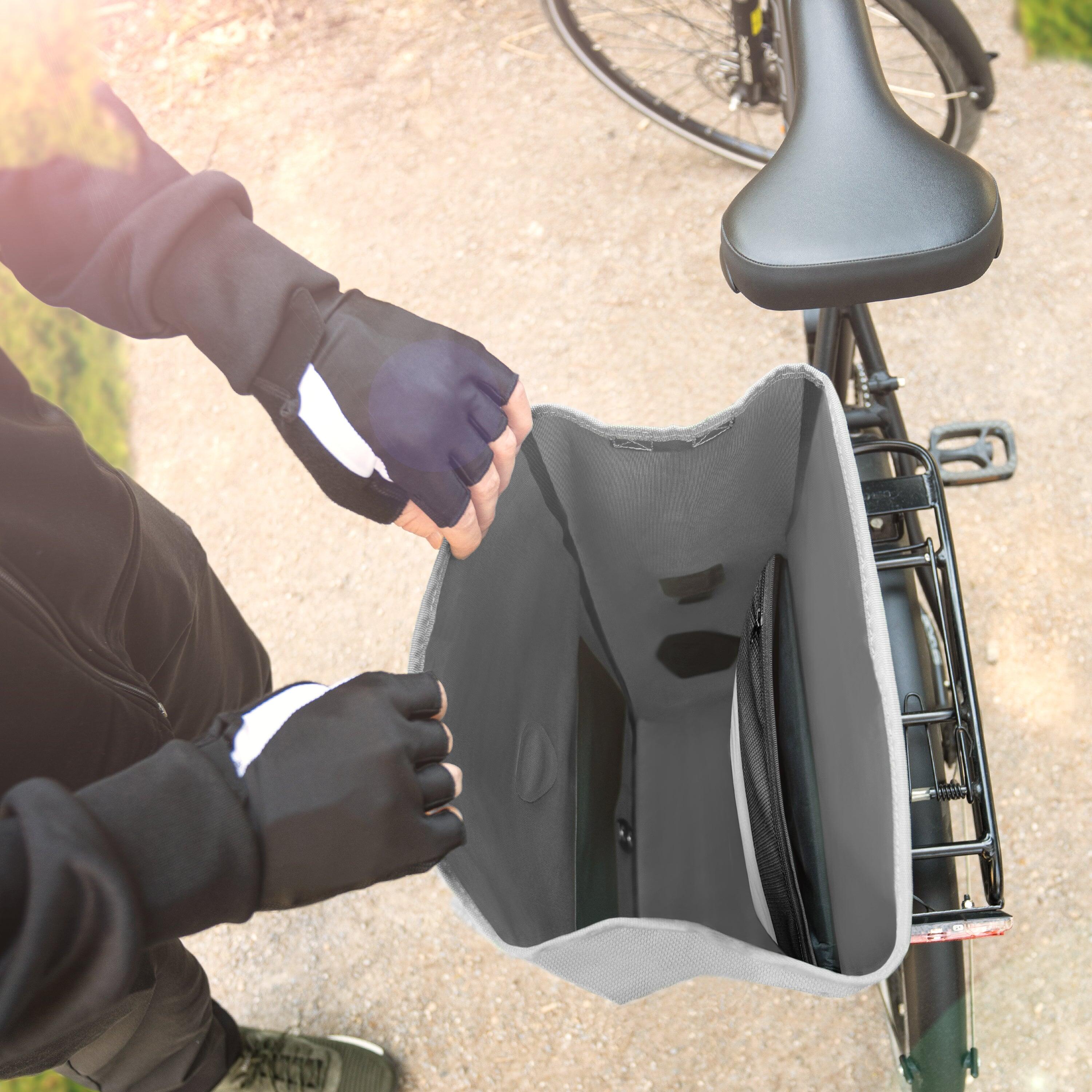 Sacoche velo Sacoche de porte-bagages, bikepacking Sacoche de paule etanche 28L 5/6