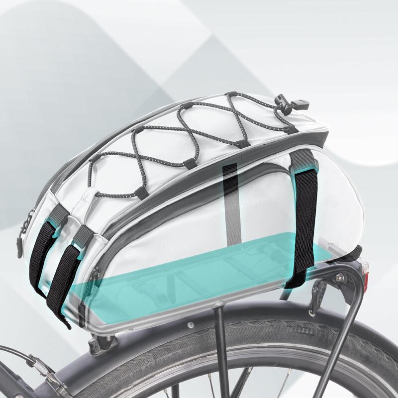 Sacoche velo Sacoche de porte-bagages + sac a dos + sacoche 3-en-1 etanche 10L