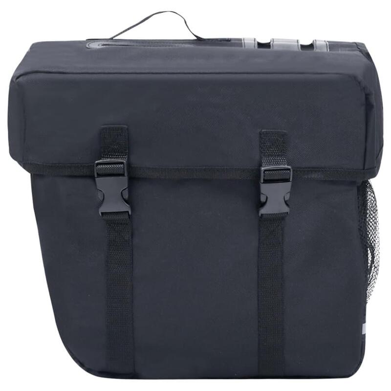 Sac à Vélo Double Étanche VidaXL pour Porte-Bagages 35L - Noir