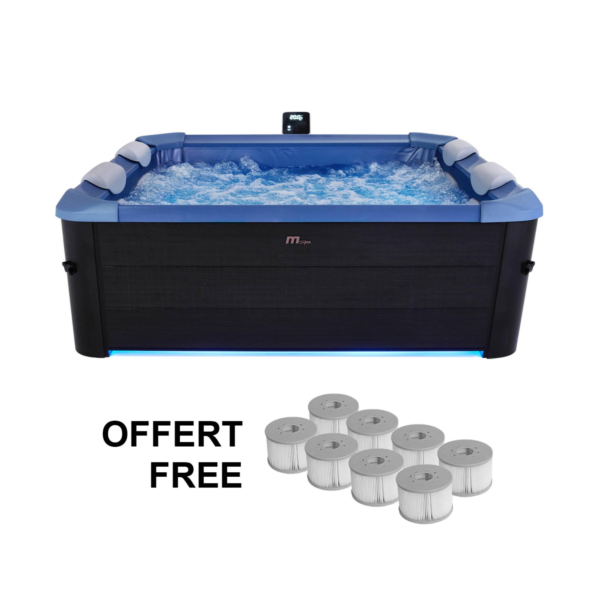 Spa rigide 6 places hydromassages Sapphire 160cm + 8 filtres| sweeek 2/5