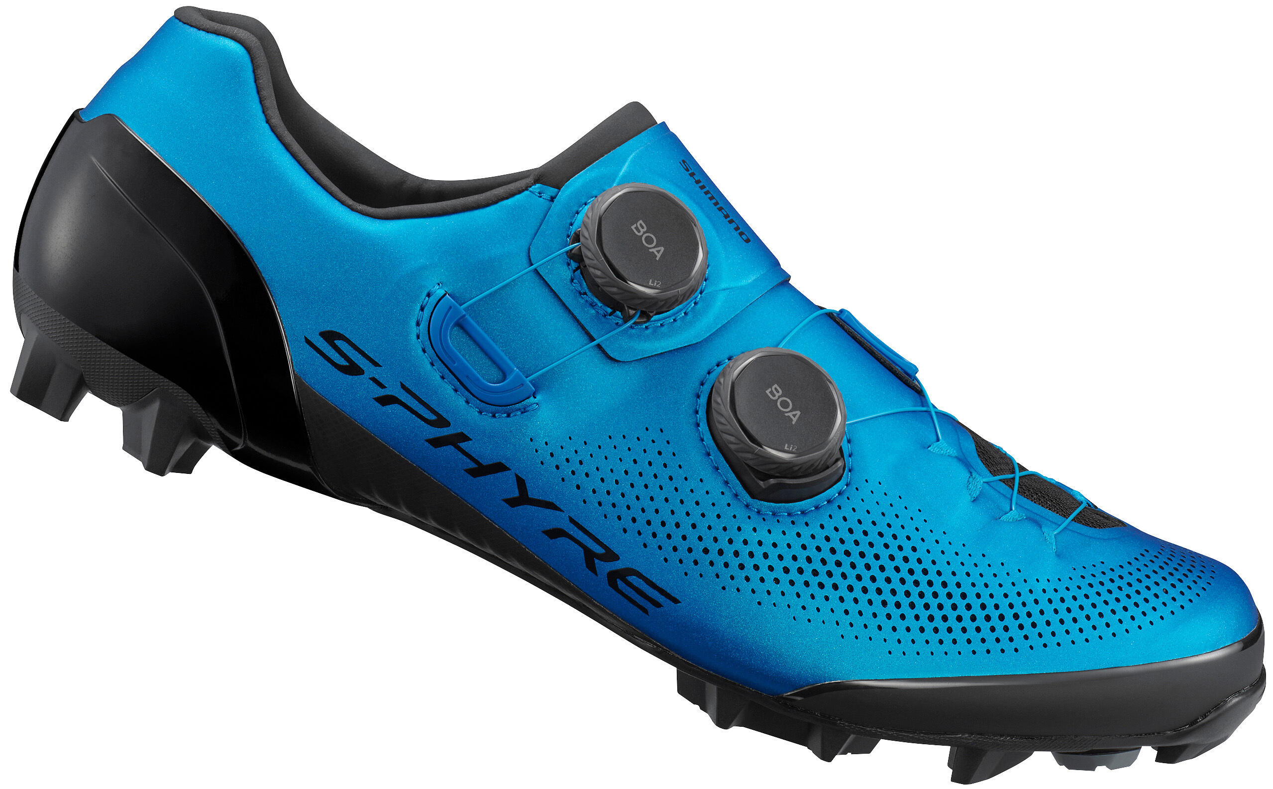 SHIMANO Bici da corsa - Scarpe da ciclismo SH-XC903 S-PHYRE, blu