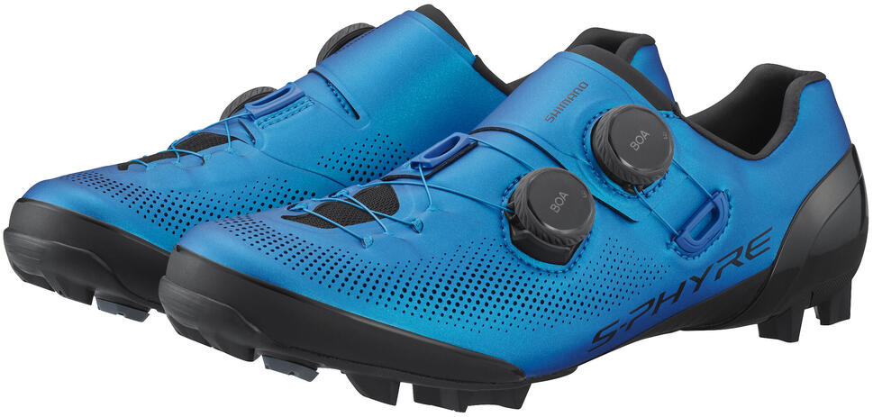 Rower szosowy - buty kolarskie SH-XC903 S-PHYRE, niebieskie