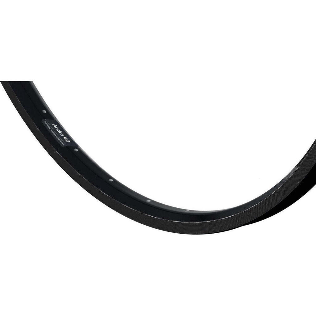 Ryde Andra 40 20"/406 aluminium disc rim, black.