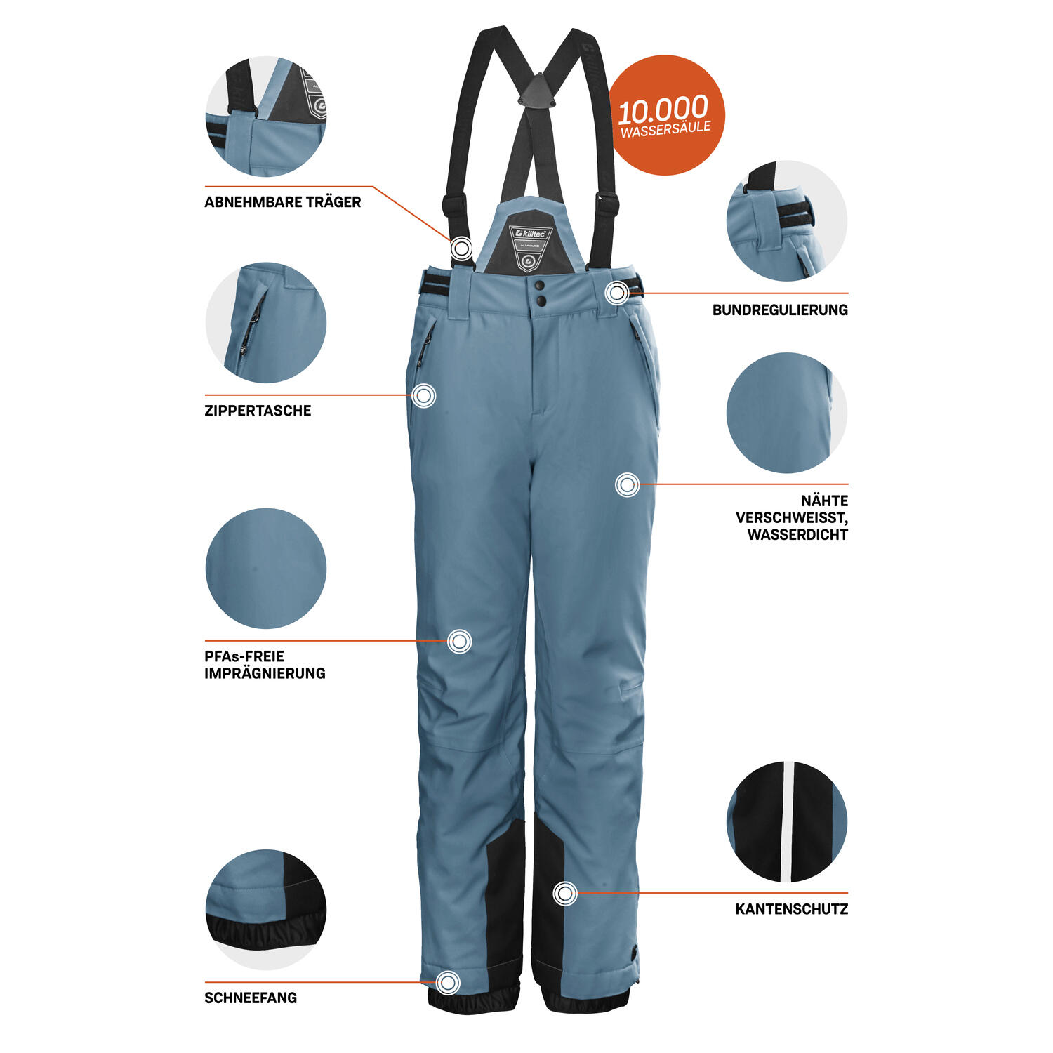 Skihose KSW 77 5/7