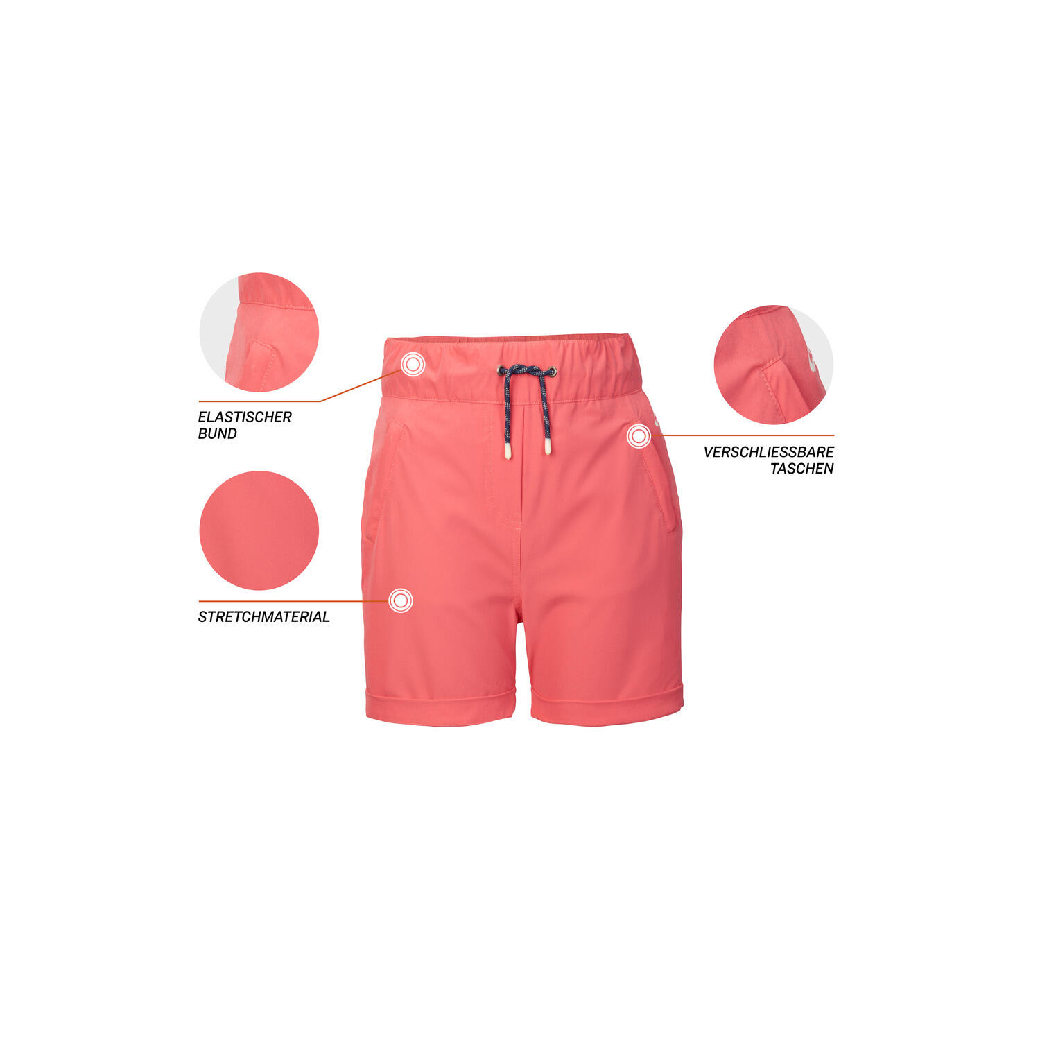 Mädchen Shorts KOS 337 GRLS SHRTS 6/6