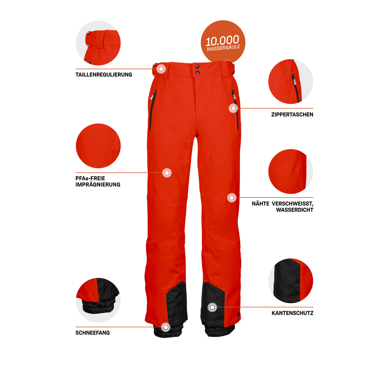 Spodnie męskie Killtec KSW 80 MN SKI PNTS 6/6