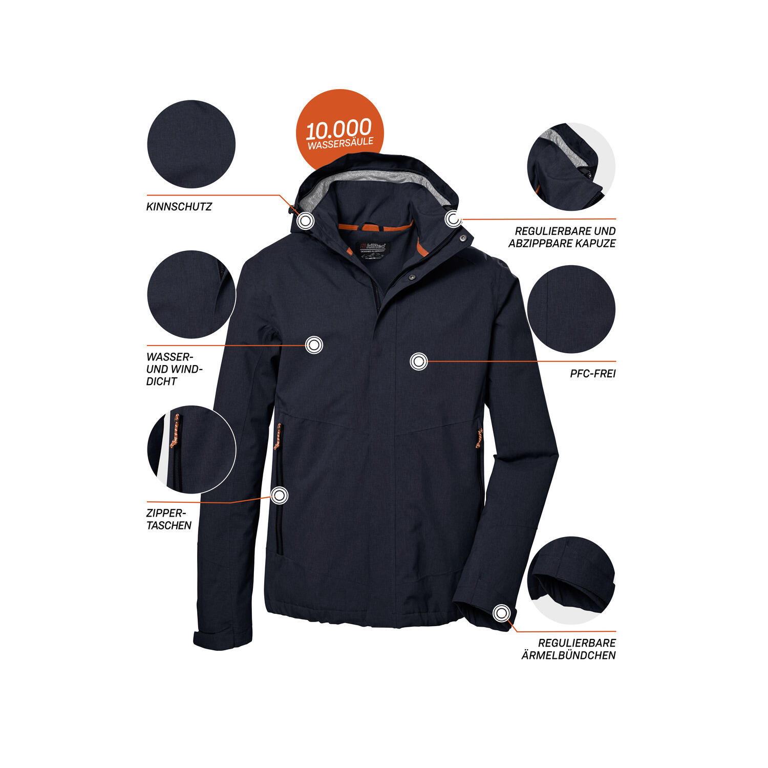 Herren Outdoorjacke Outdoorjacke KOS 53 MN JCKT 8/8