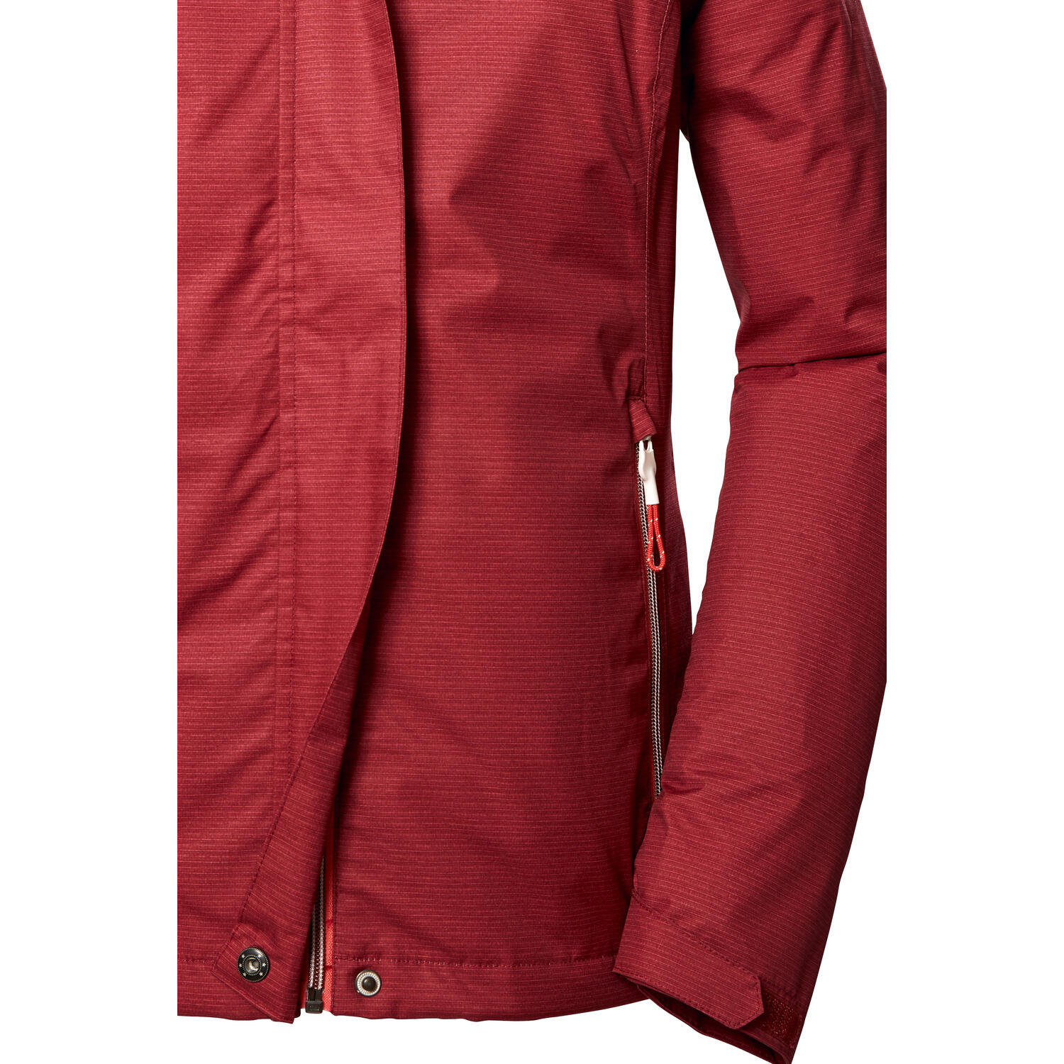 Killtec Outdoojacke mit Kapuze für Damen wasserdicht 5/6