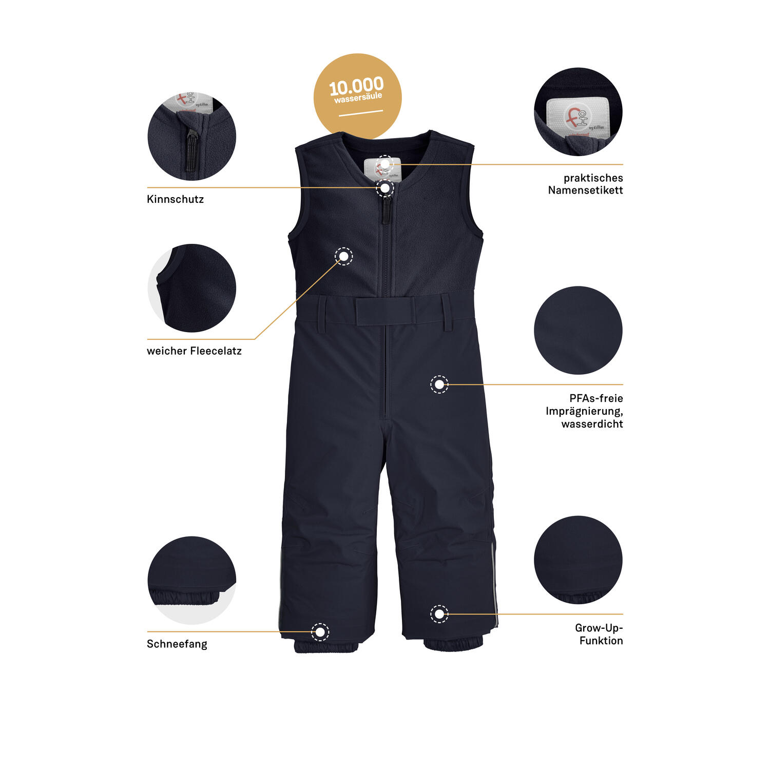 Minis Skihose FISW 34 MNSPNTS 5/6