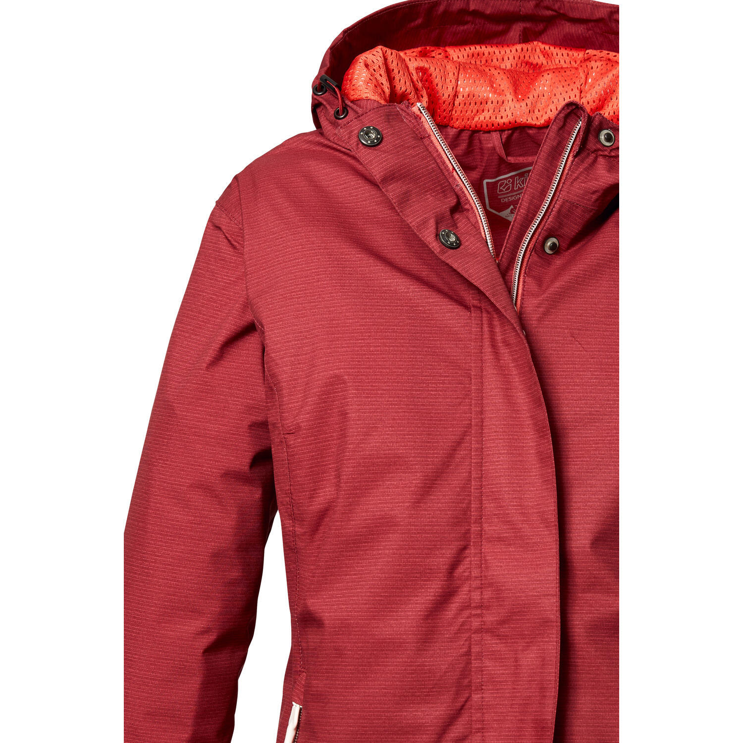 Killtec Outdoojacke mit Kapuze für Damen wasserdicht 4/6