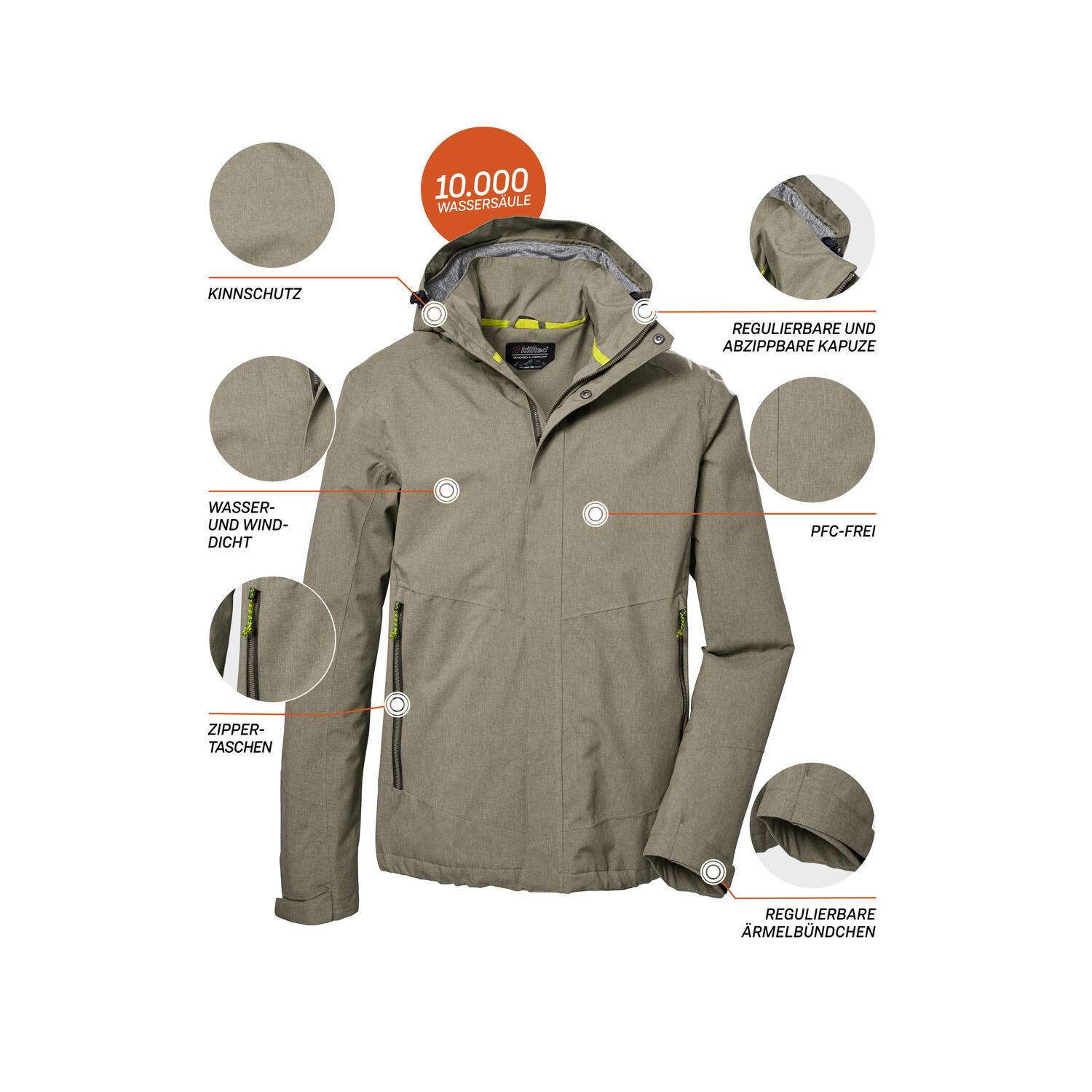 Herren Outdoorjacke Outdoorjacke KOS 53 MN JCKT 6/6