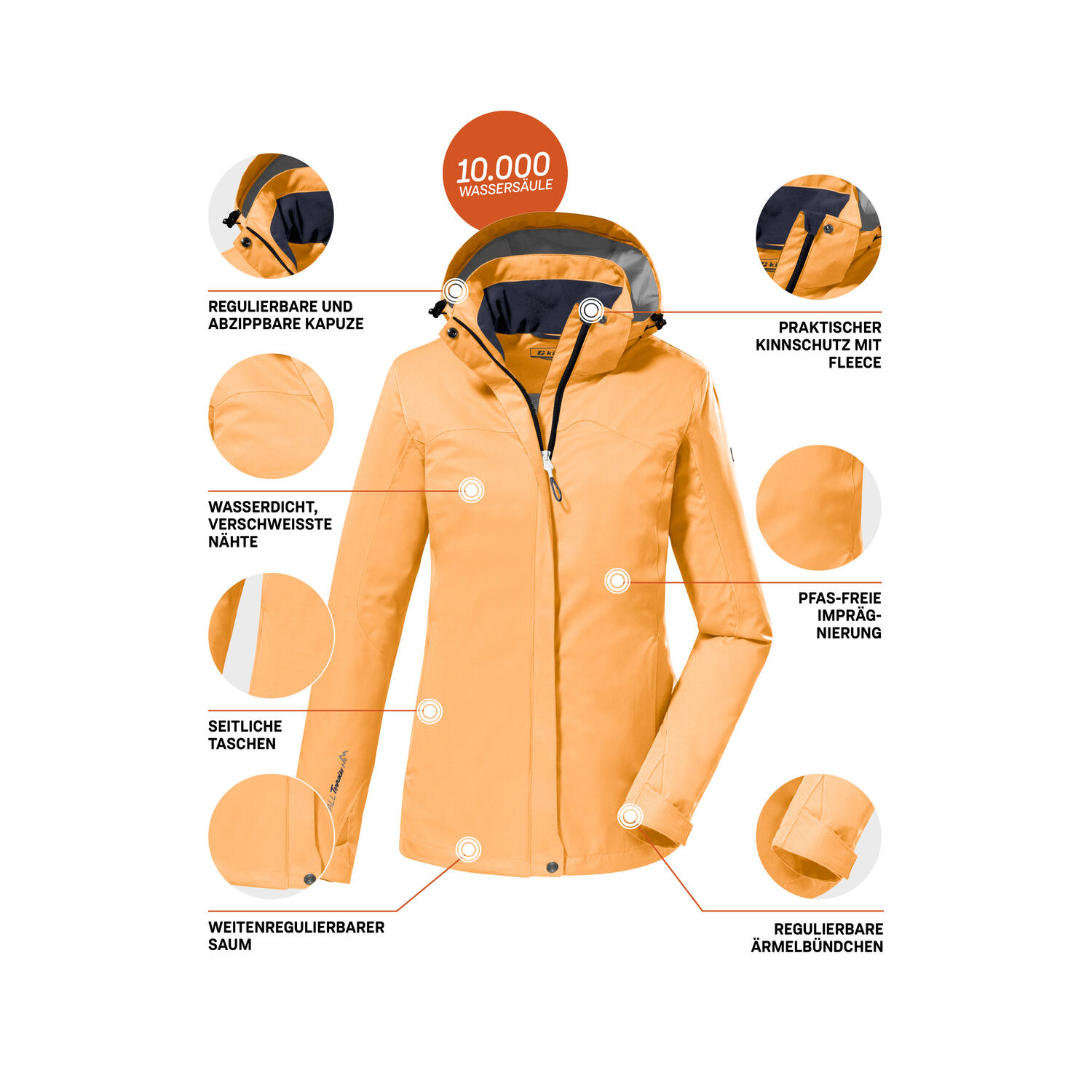 Outdoorjacke KOS 133 6/7