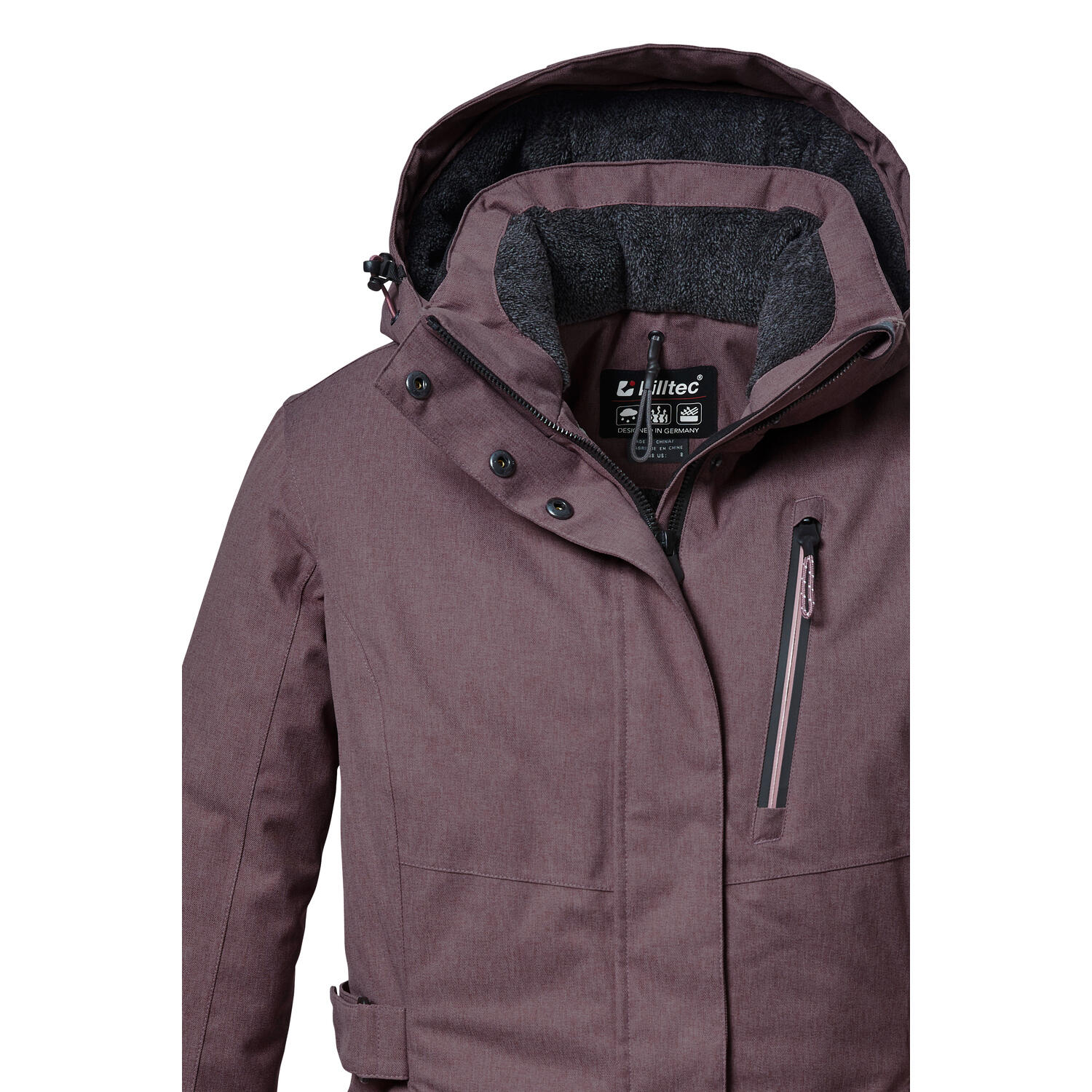 killtec Funktionsparka KOW 303 WMN PRK für Damen malve 46 4/7