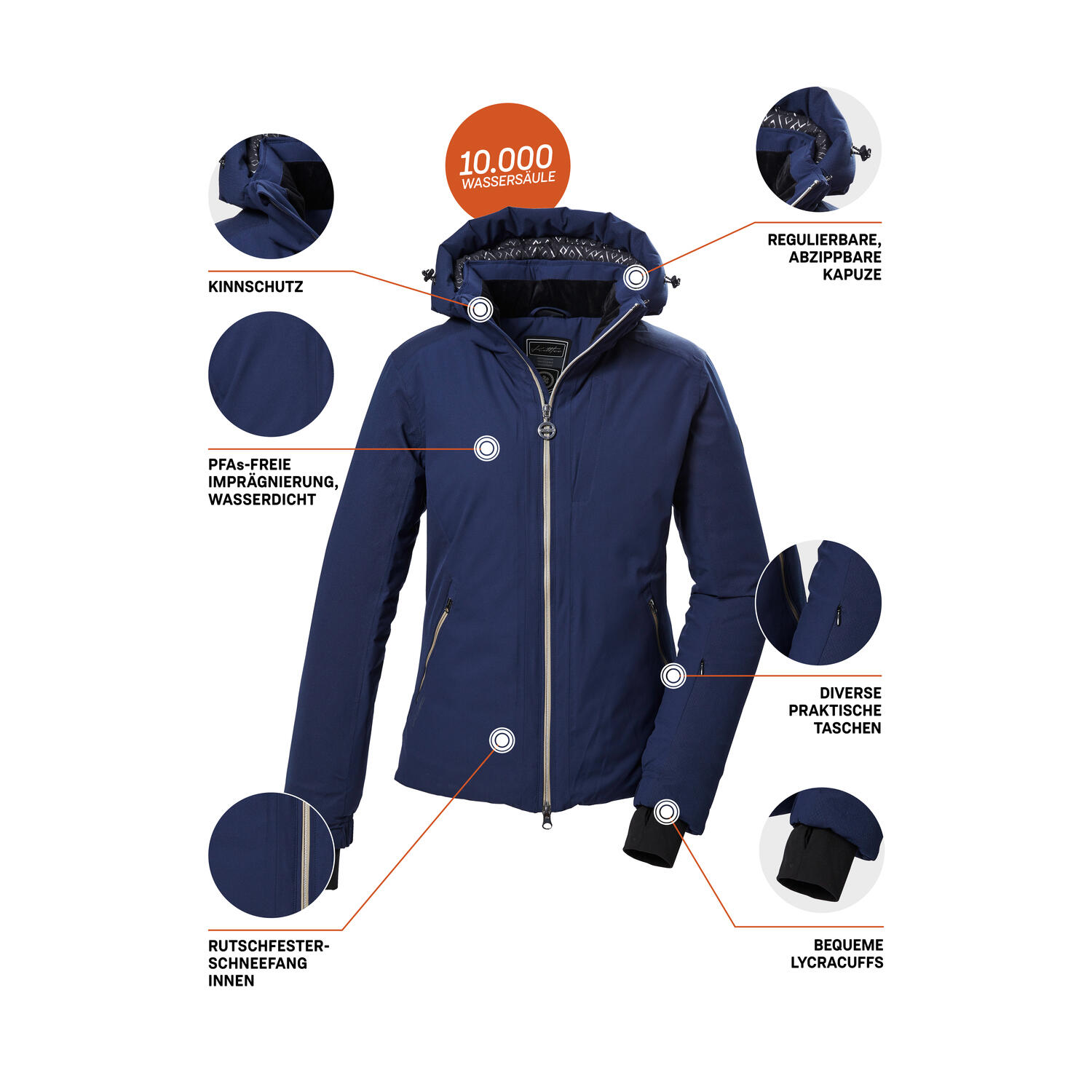Damen Skijacke KSW 104 WMNJCKT 7/7