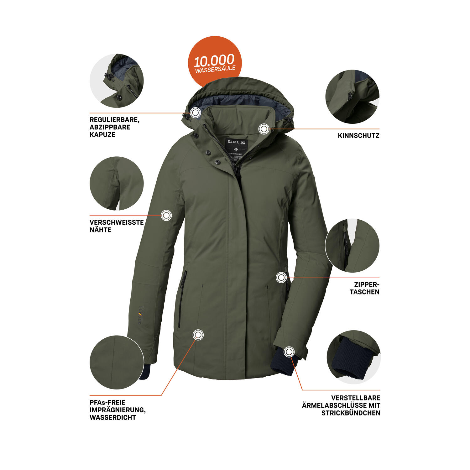 Damen Jacke GW 6 WMN JCKT 6/6