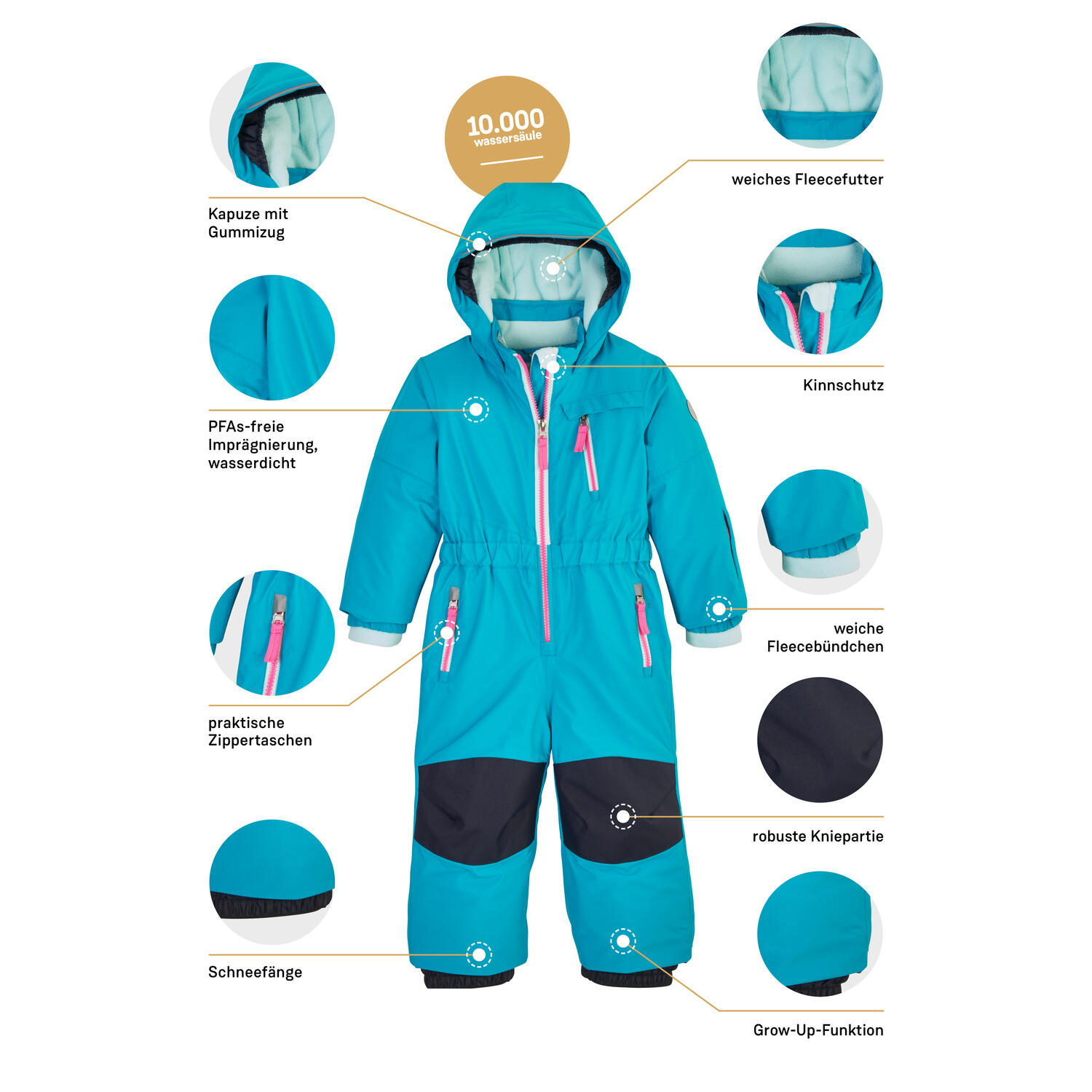 Combinaison de ski enfant Killtec FISW 36 6/6