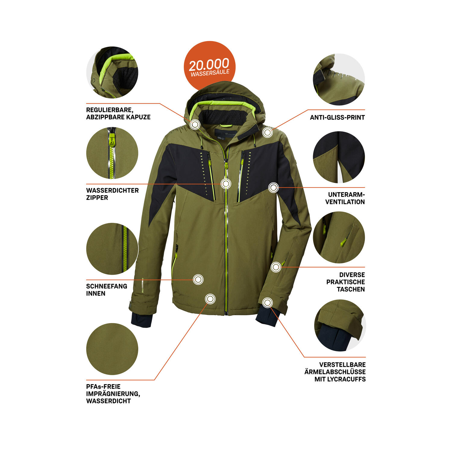 Herren Skijacke KSW 413 MNJCKT 7/7