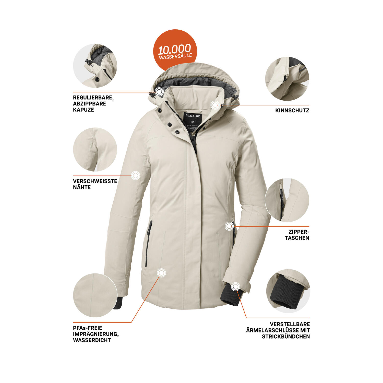 Damen Jacke GW 6 WMN JCKT 6/6