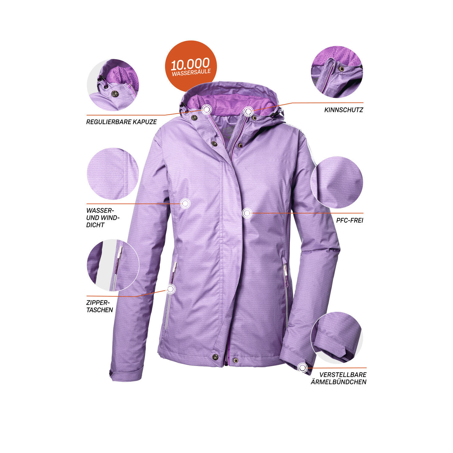 Damen Outdoorjacke KOS 68 6/6