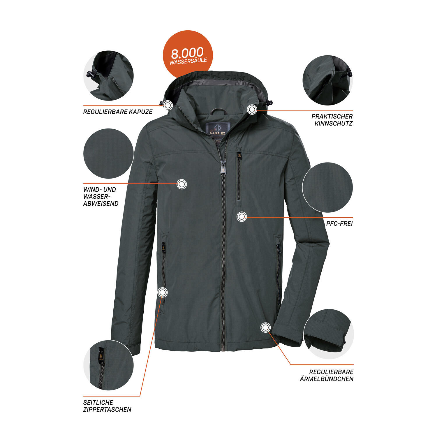 Herren Jacke GS 130 6/6