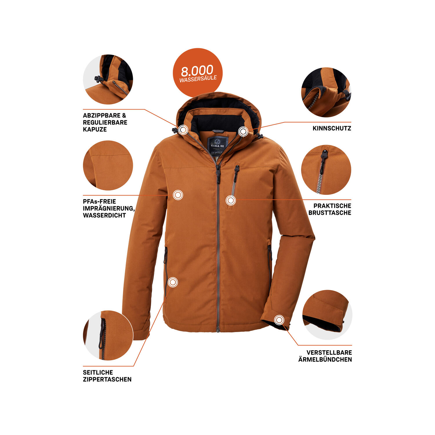 Herren Jacke GW 64 MN JCKT 7/7