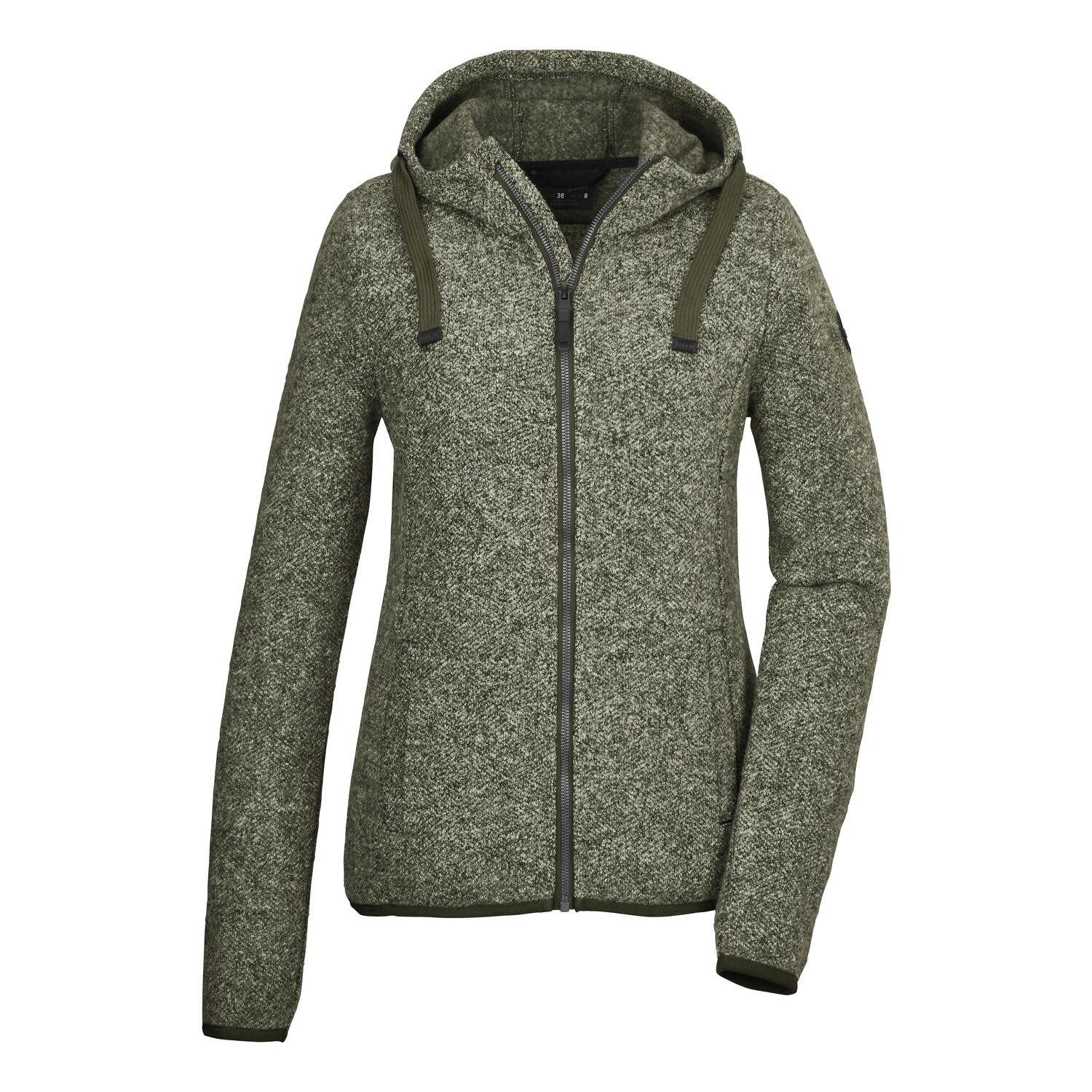 G.I.G.A. DX Strickfleecejacke in Jacquard Optik für Damen 2/3