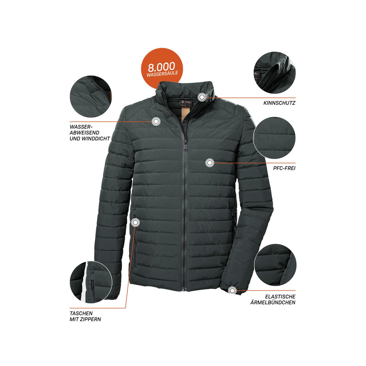 Herren Steppjacke GS 6 6/6