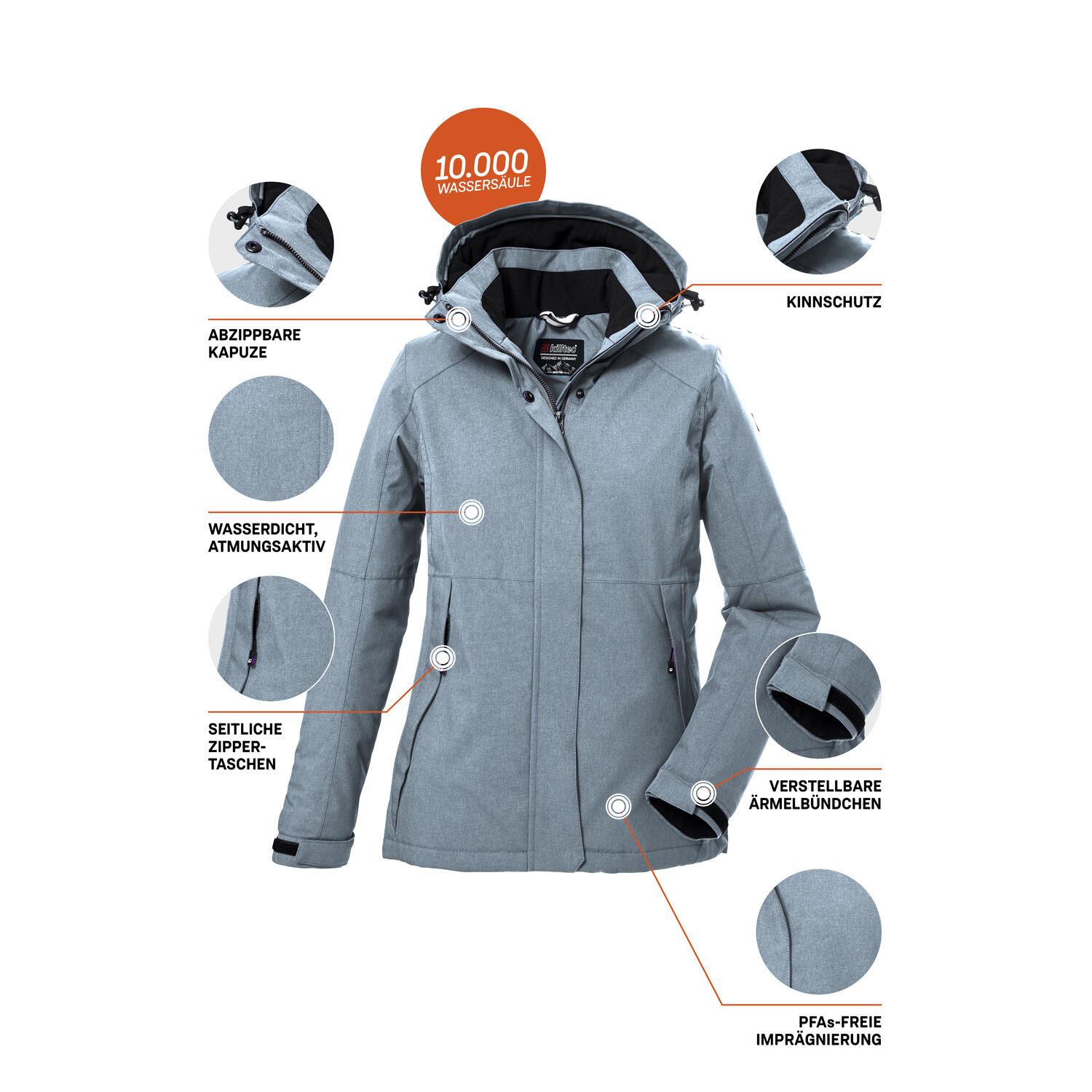 Damen Outdoorjacke KOW 37 5/6
