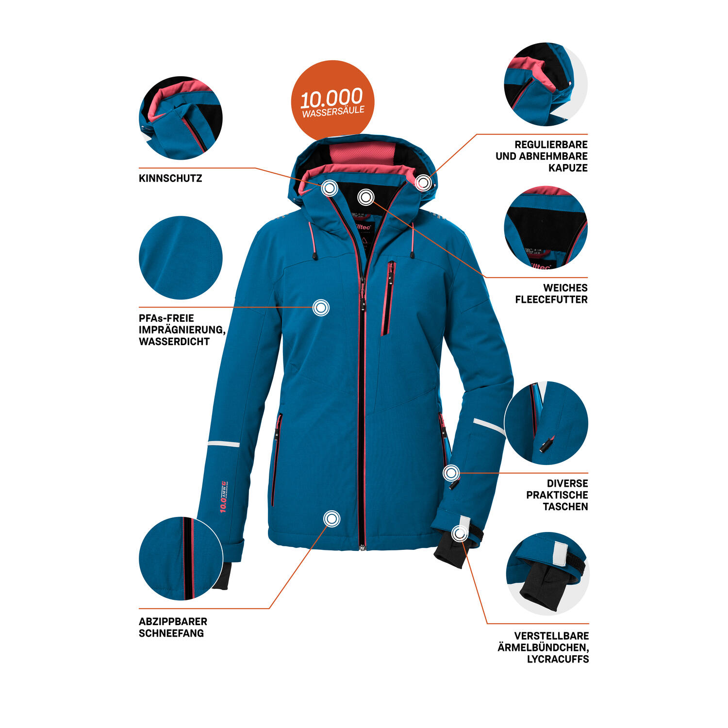 Damen Skijacke KSW 81 6/6