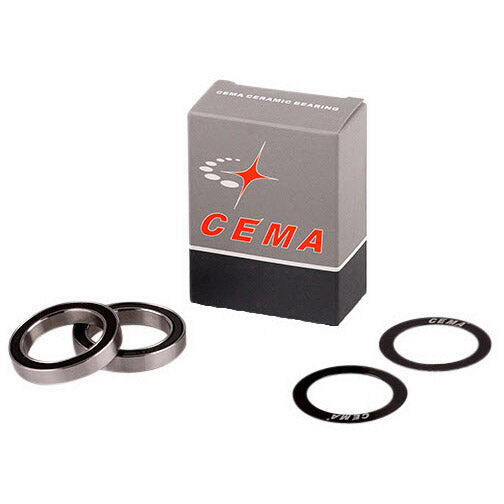 Cema zestaw łożysk do Interlock 86386 SRAM DUB stal czarny