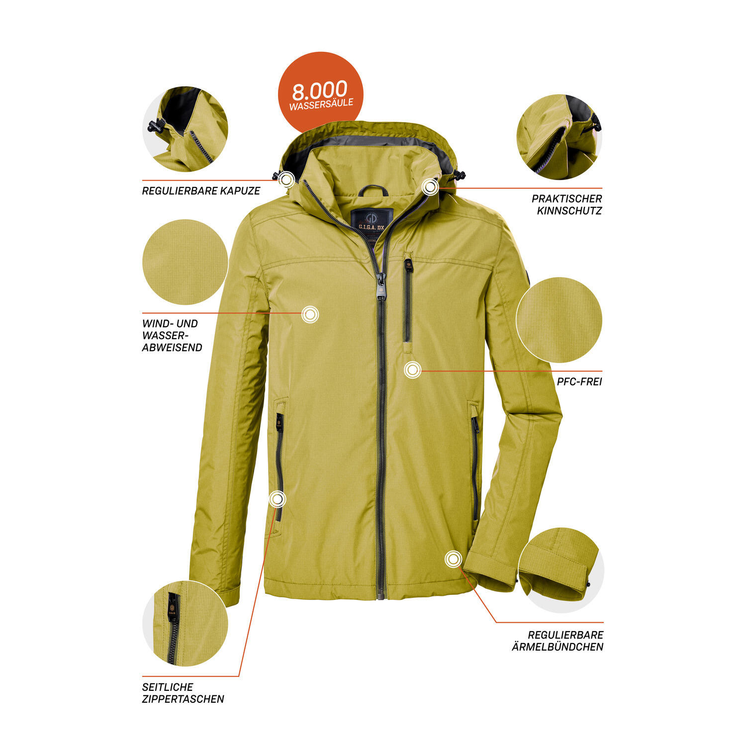 Herren Jacke GS 130 6/6