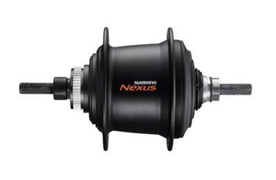 Shimano nexus 7 versnellingsnaaf met schijfrem zwart sg-c3001-7d