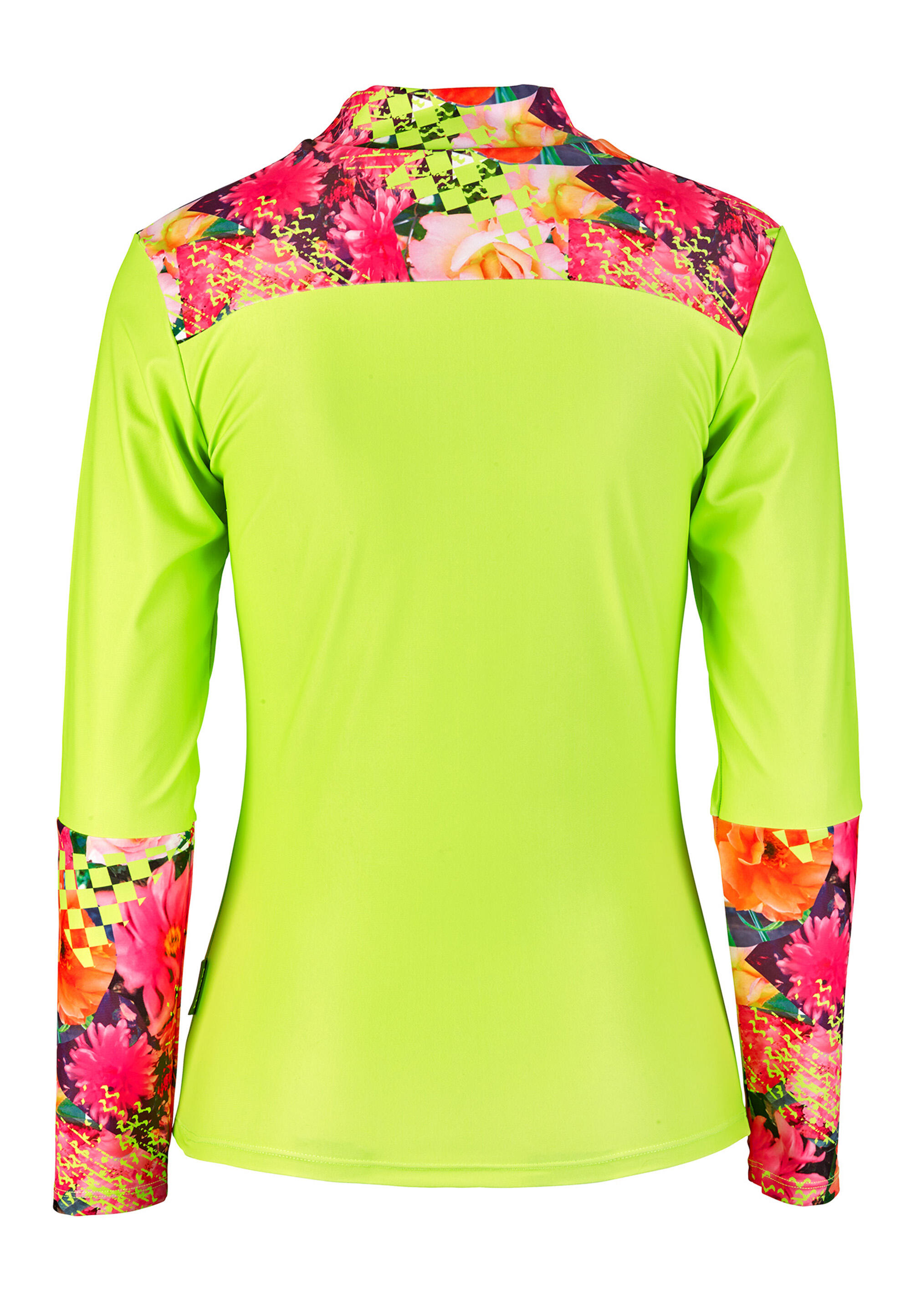 Schwimm-Shirt Fresh Flowers 3/8