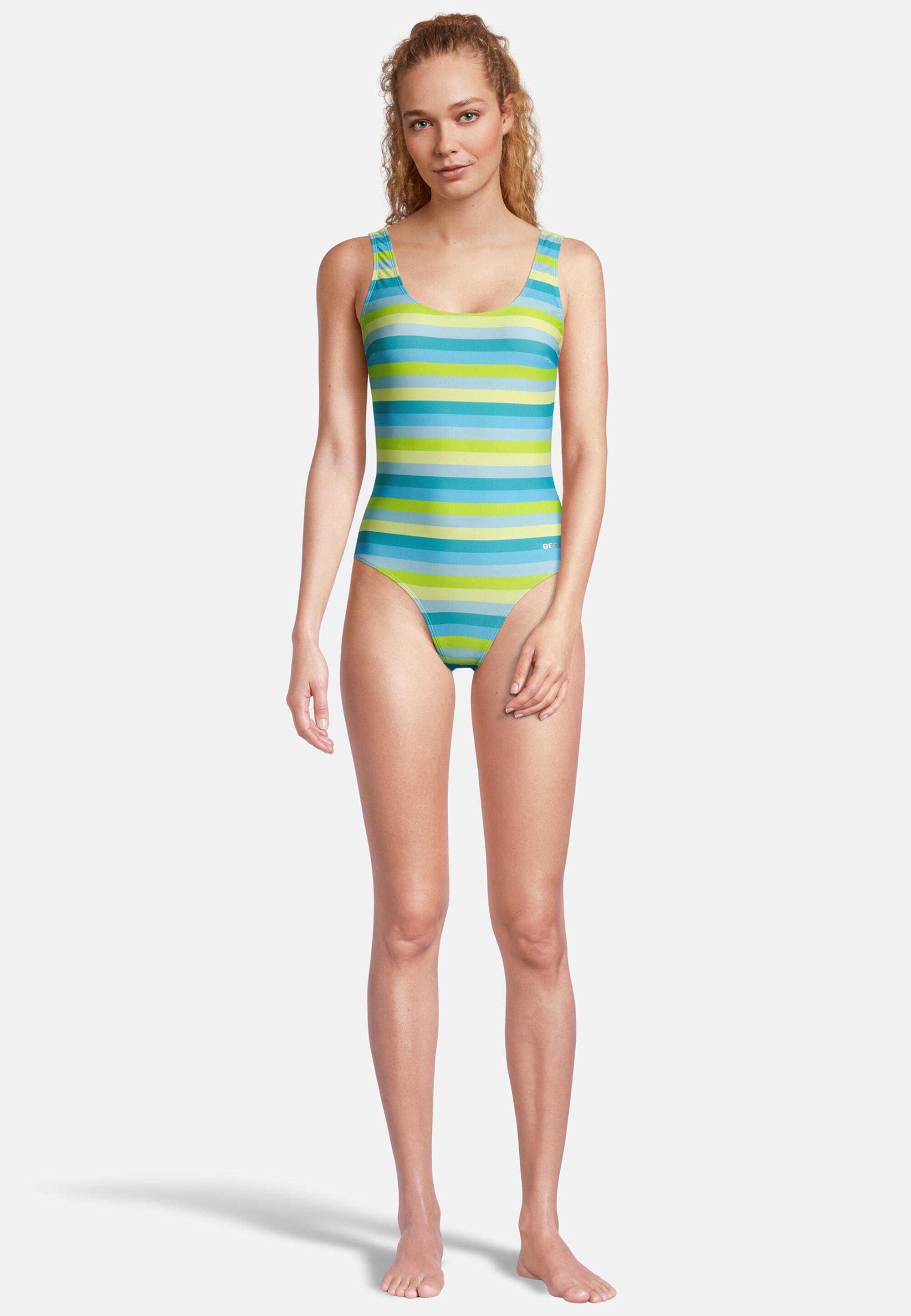 Badeanzug Fresh Stripes 5/8