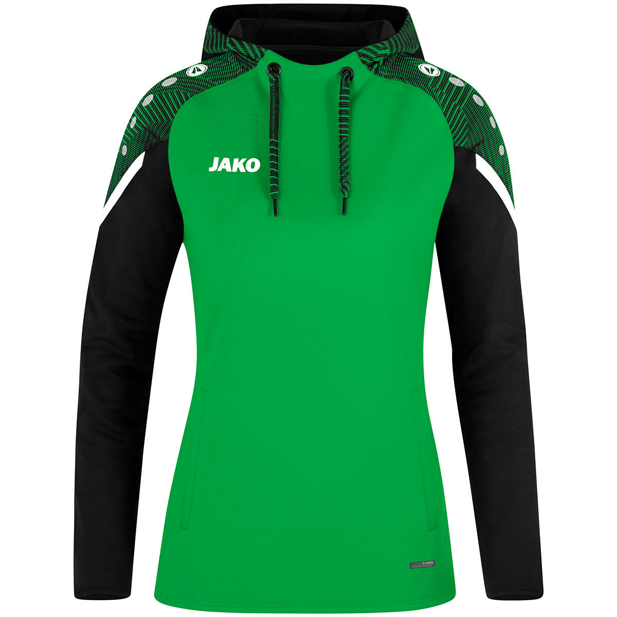 Jako - Veste De Survêtement À Capuche Jako Performance - Pull - Noir|vert - 56 3xl - Decathlon