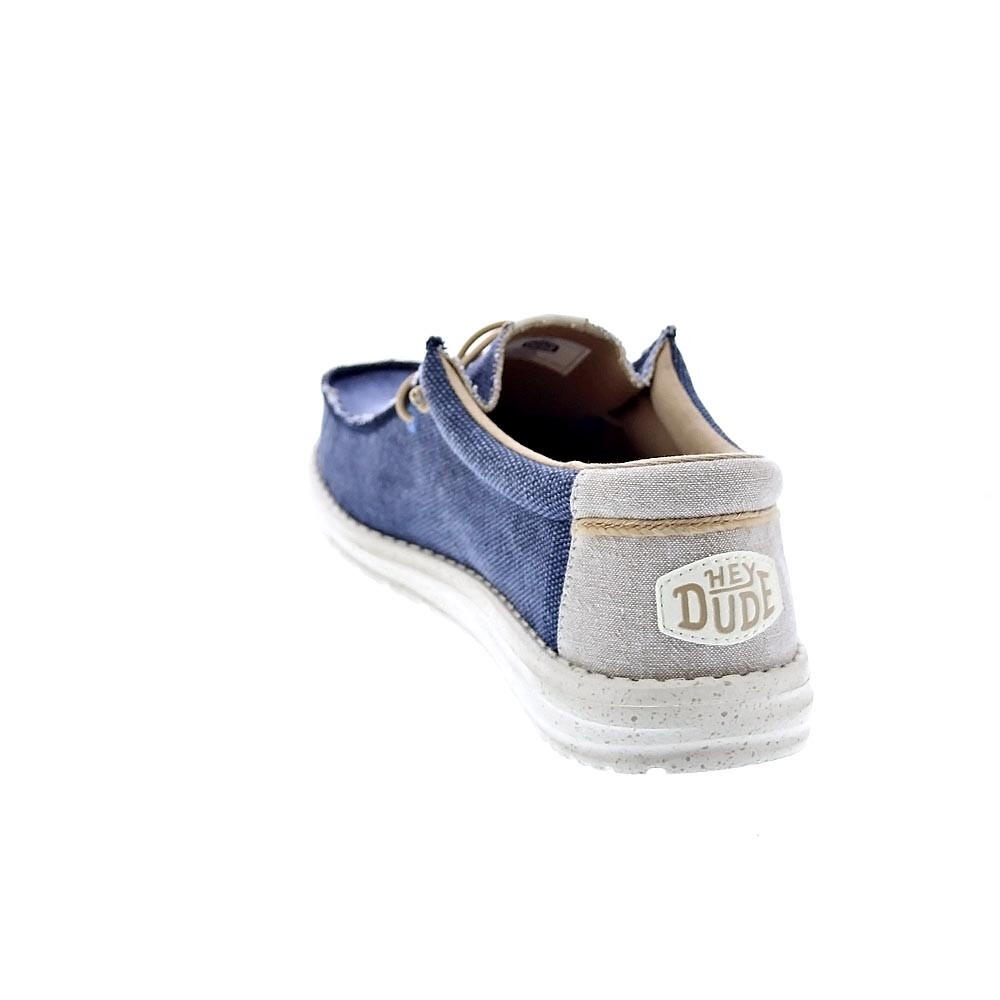 Chaussure pour homme Hey dude Wally coastline en jute marine 3/6