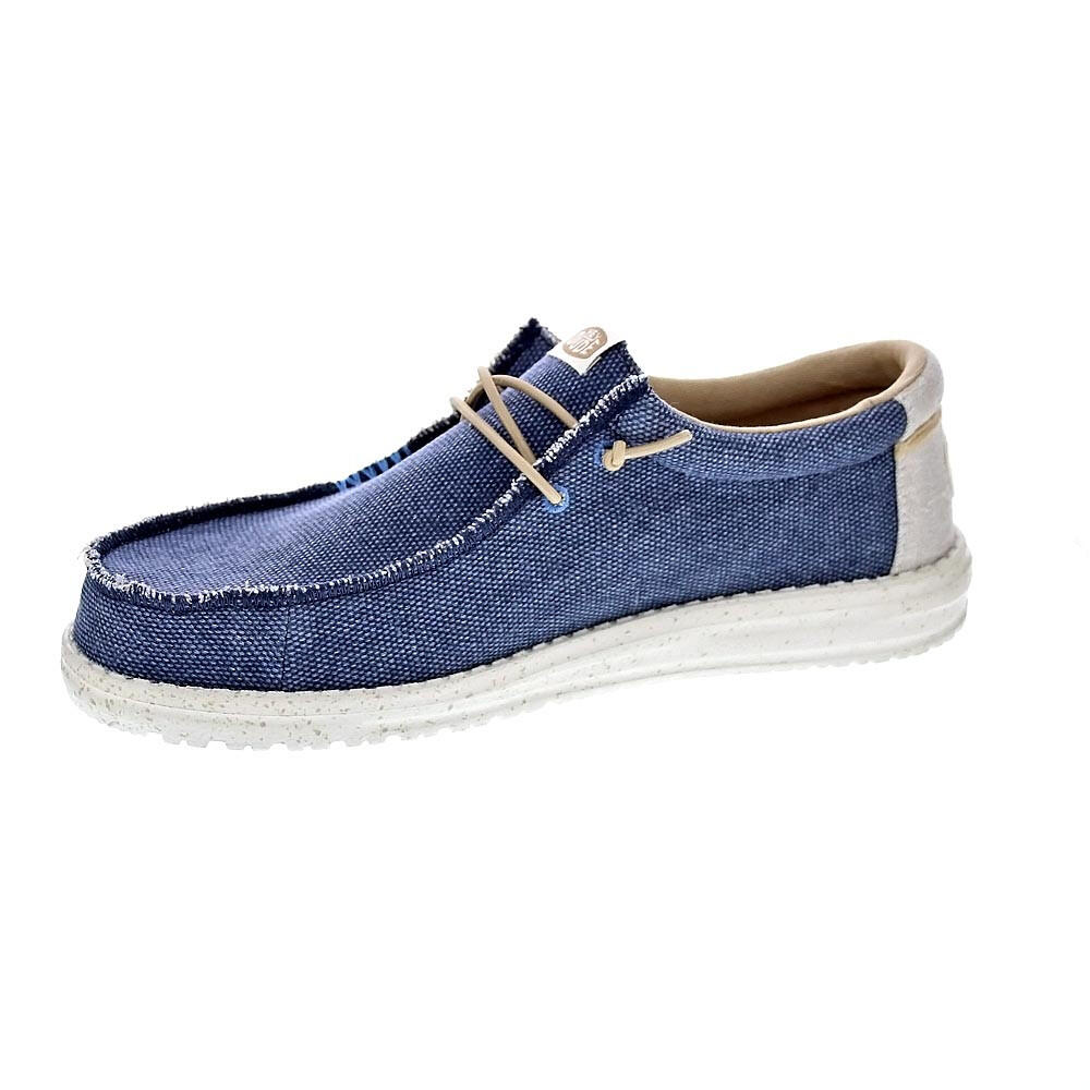 Chaussure pour homme Hey dude Wally coastline en jute marine 2/6