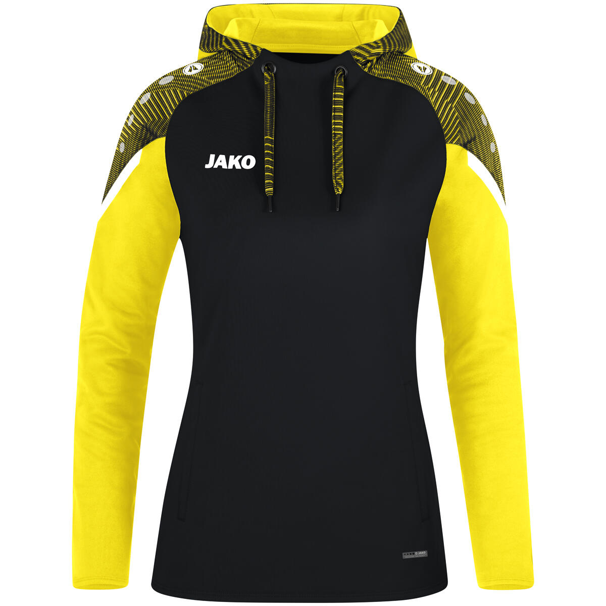Jako - Veste De Survêtement À Capuche Femme Jako Performance - Pull - Jaune|noir - 38 S - Decathlon