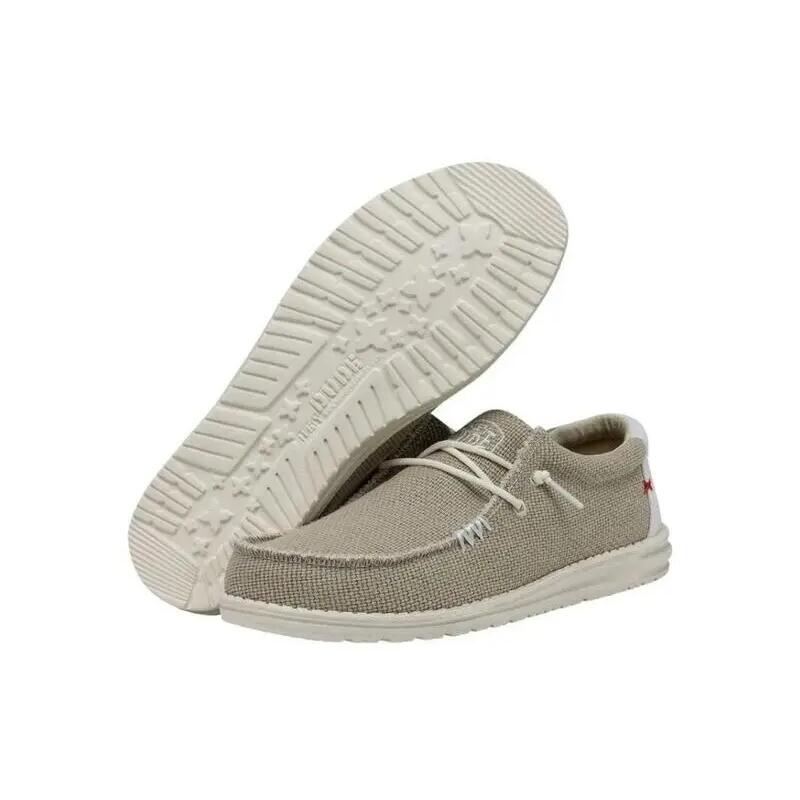 Men's shoe Hey dude Wally braided Beige