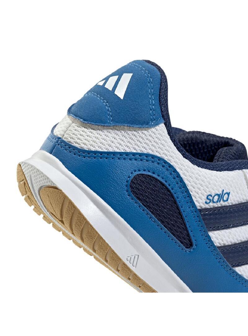 Zapatilla de tacos para Niño Adidas Super sala iii  Blanco 4/7